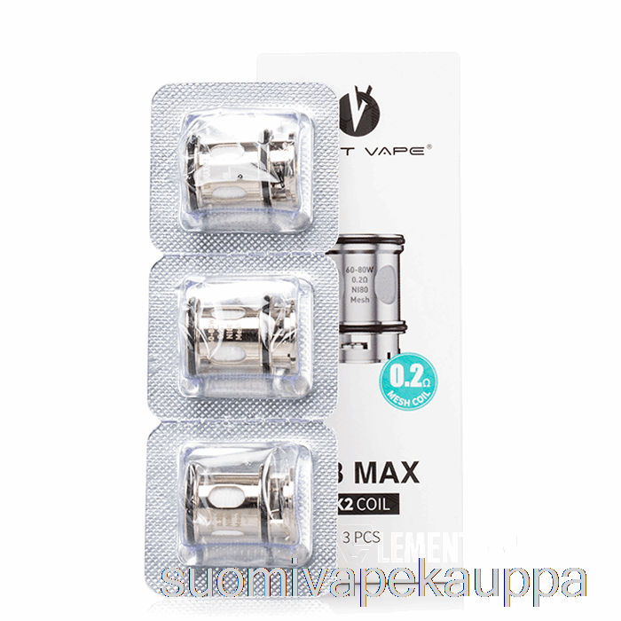 Vape Netistä Kadonnut Vape Ub Max Vaihtokelat 0.2ohm Ub Max X2 Kelat